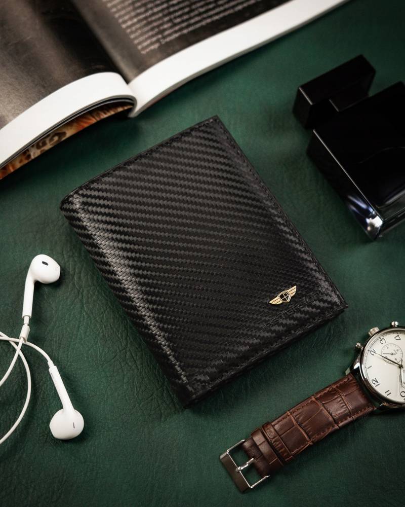 Natūralios odos piniginė vyrams Peterson PT126 S1000