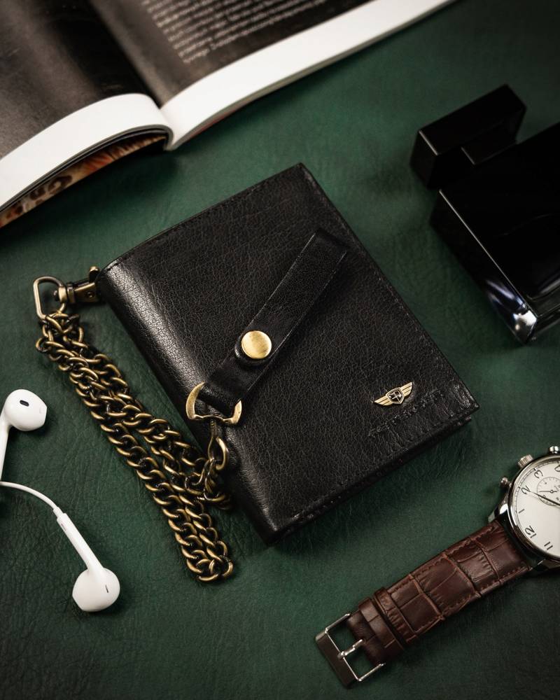 Natūralios odos piniginė vyrams Peterson PT128 S998