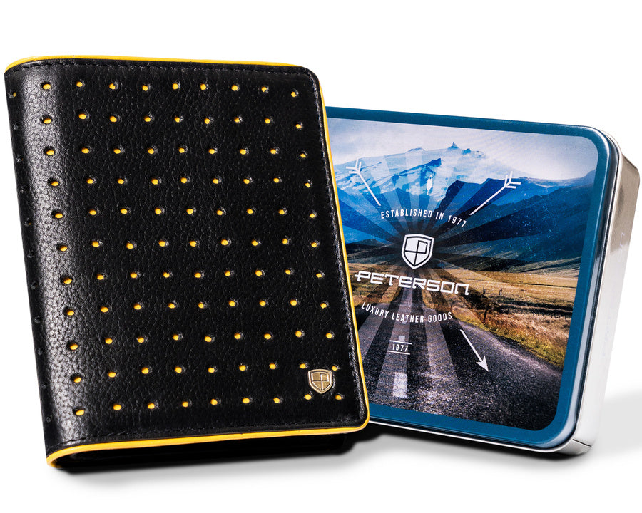 Natūralios odos piniginė vyrams Peterson PT138 S987