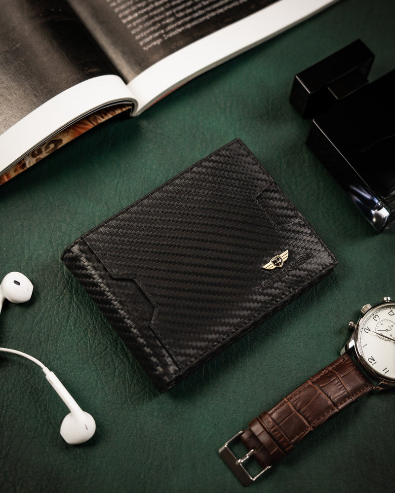 Natūralios odos piniginė vyrams Peterson PT156 S967