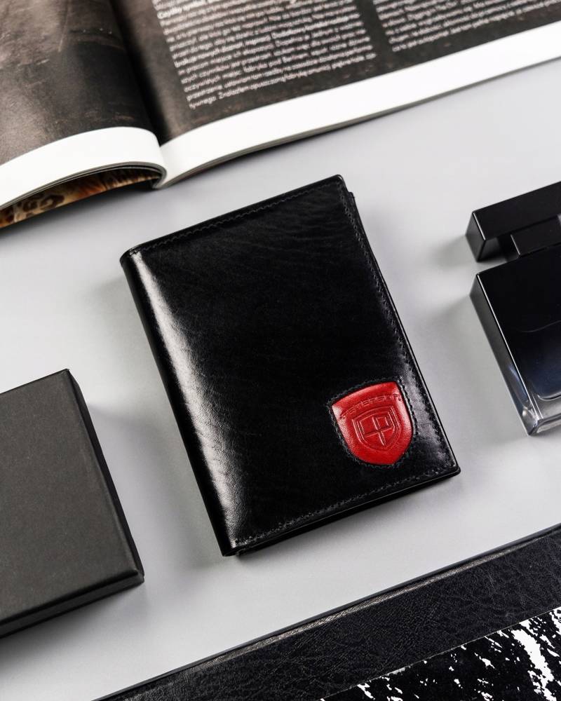 Natūralios odos piniginė vyrams Peterson PT235 S879