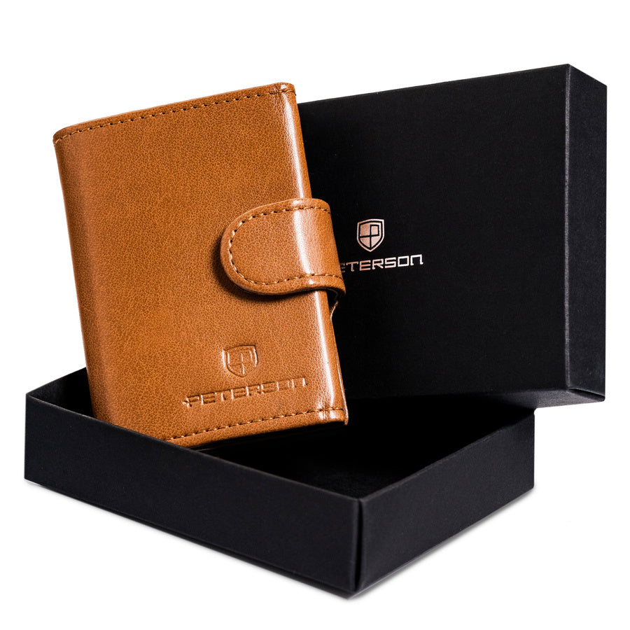 Natūralios odos piniginė vyrams Peterson PT242 S871