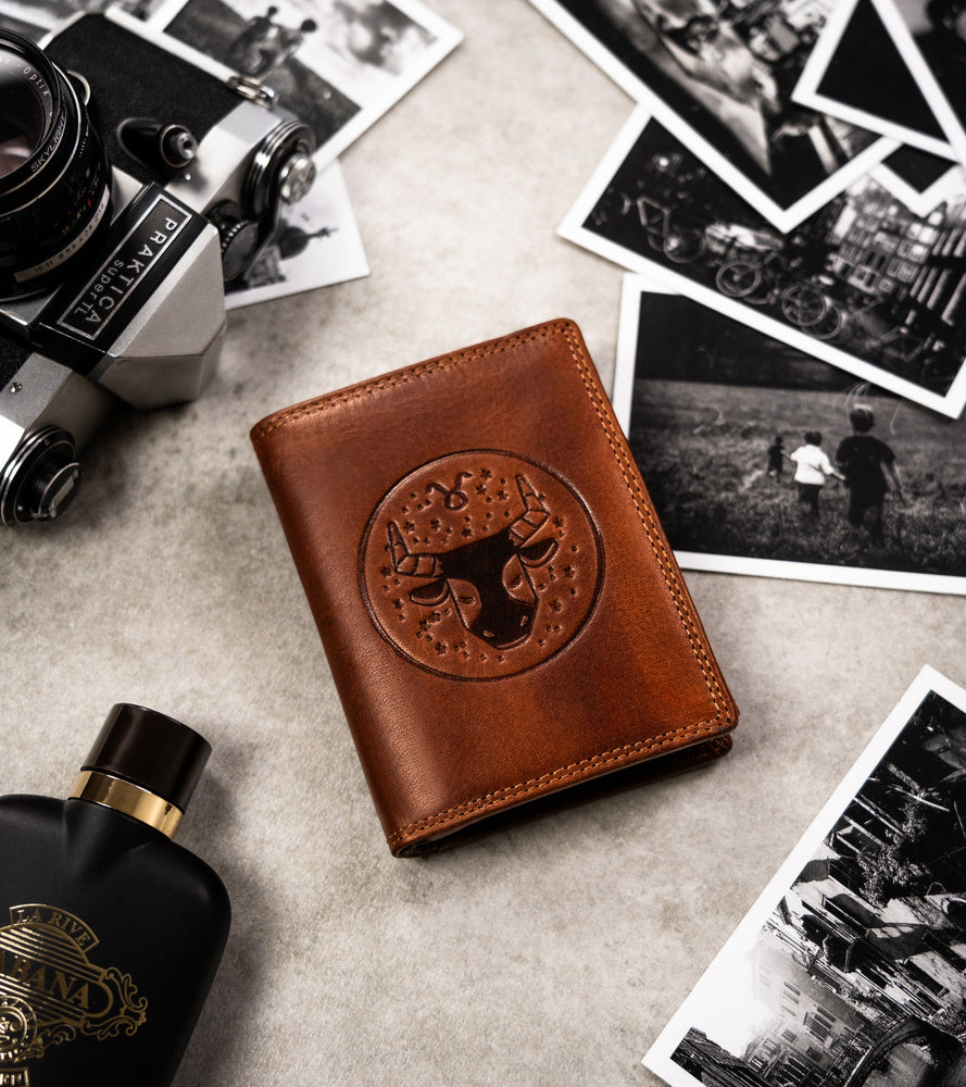 Natūralios odos piniginė vyrams Peterson PT266 S845