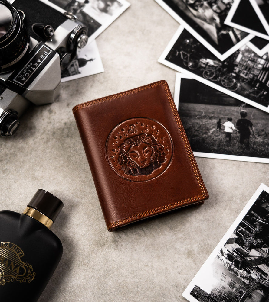 Natūralios odos piniginė vyrams Peterson PT269 S842