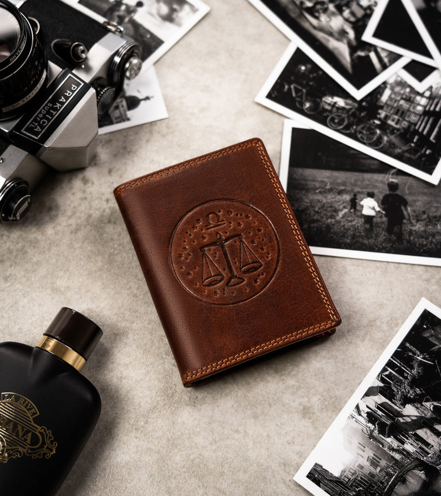 Natūralios odos piniginė vyrams Peterson PT271 S839