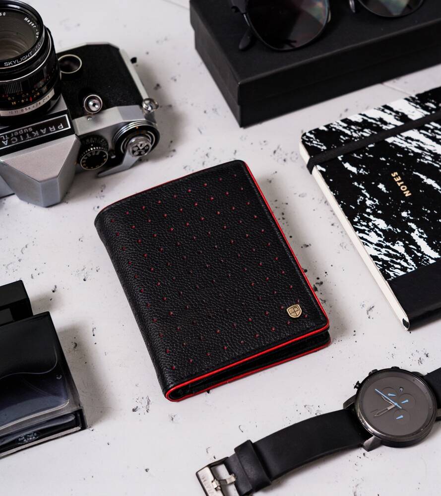 Natūralios odos piniginė vyrams Peterson PT304 S802