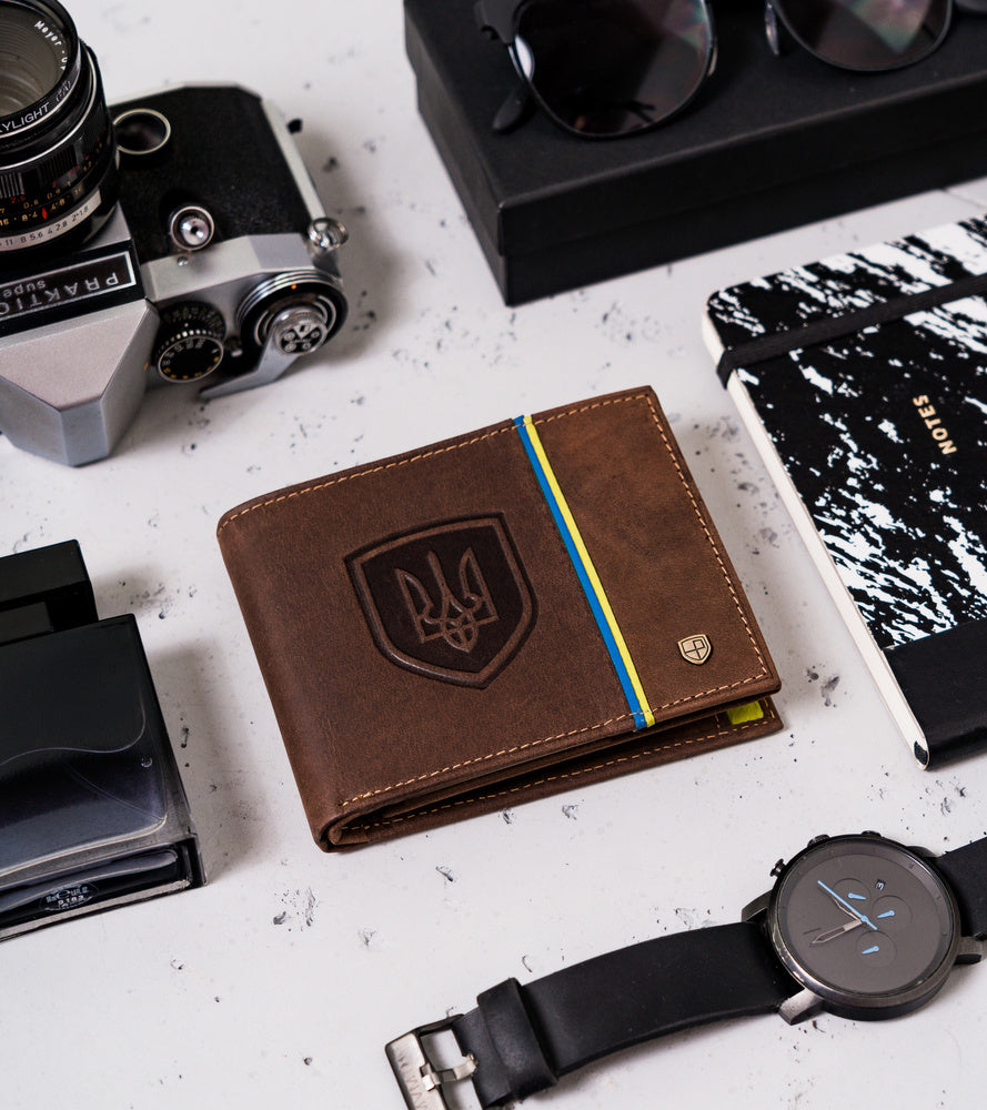 Natūralios odos piniginė vyrams Peterson PT49 S767