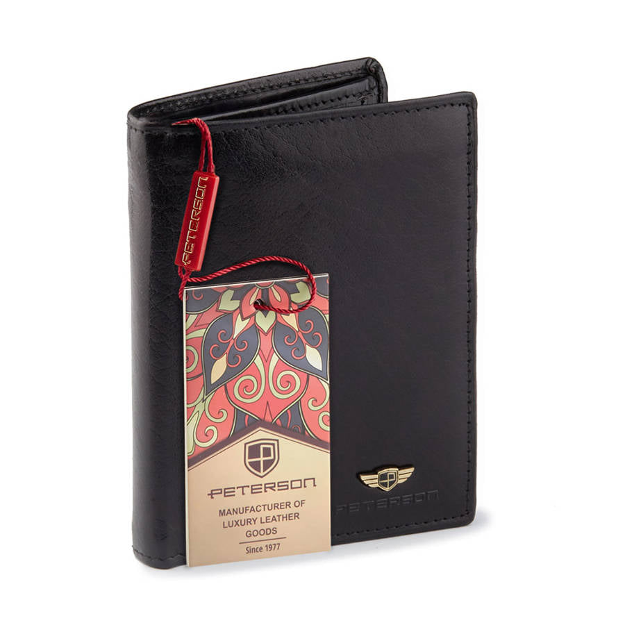Natūralios odos piniginė vyrams Peterson PT6 S755