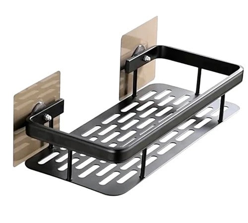 Pakabinama vonios lentyna, 2vnt. SD87 juoda