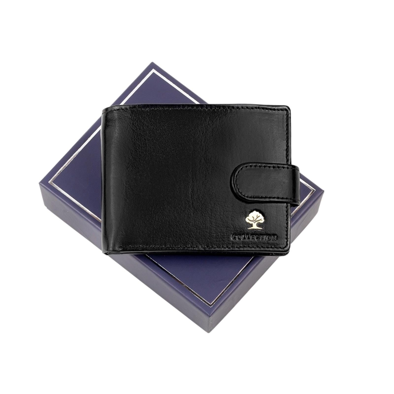 Piniginė Luxury 616 RFID, juoda S698