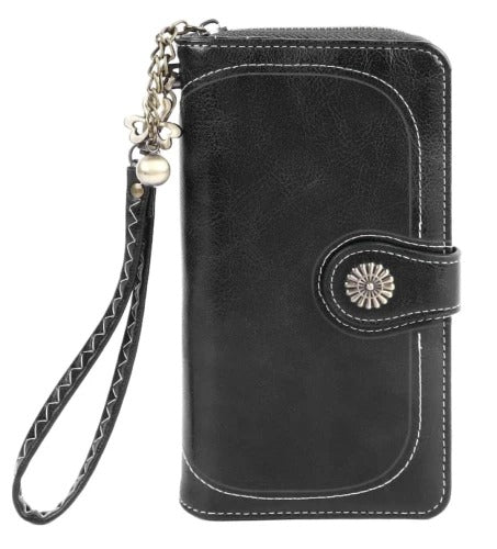 Piniginė moterims A30 juoda D952