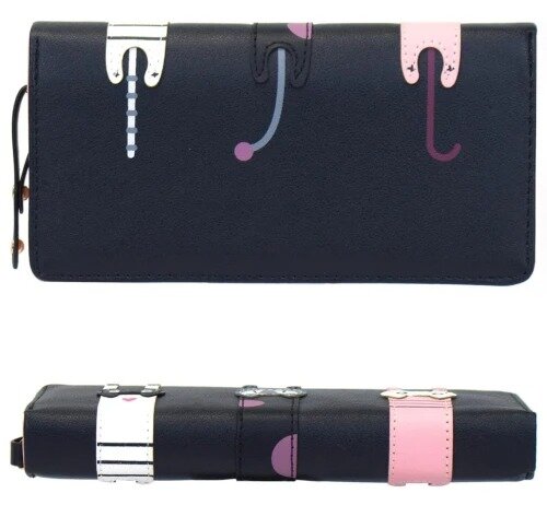 Piniginė moterims G38 juoda D919