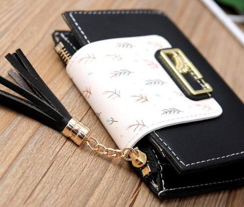 Piniginė moterims T7 juoda D45