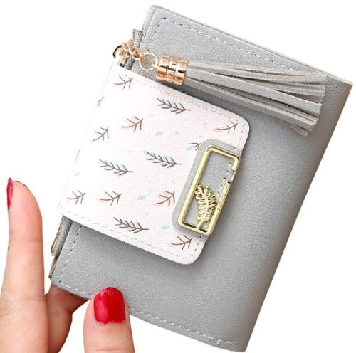 Piniginė moterims T7 pilka D44