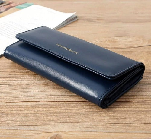 Piniginė moterims V38 mėlyna D39