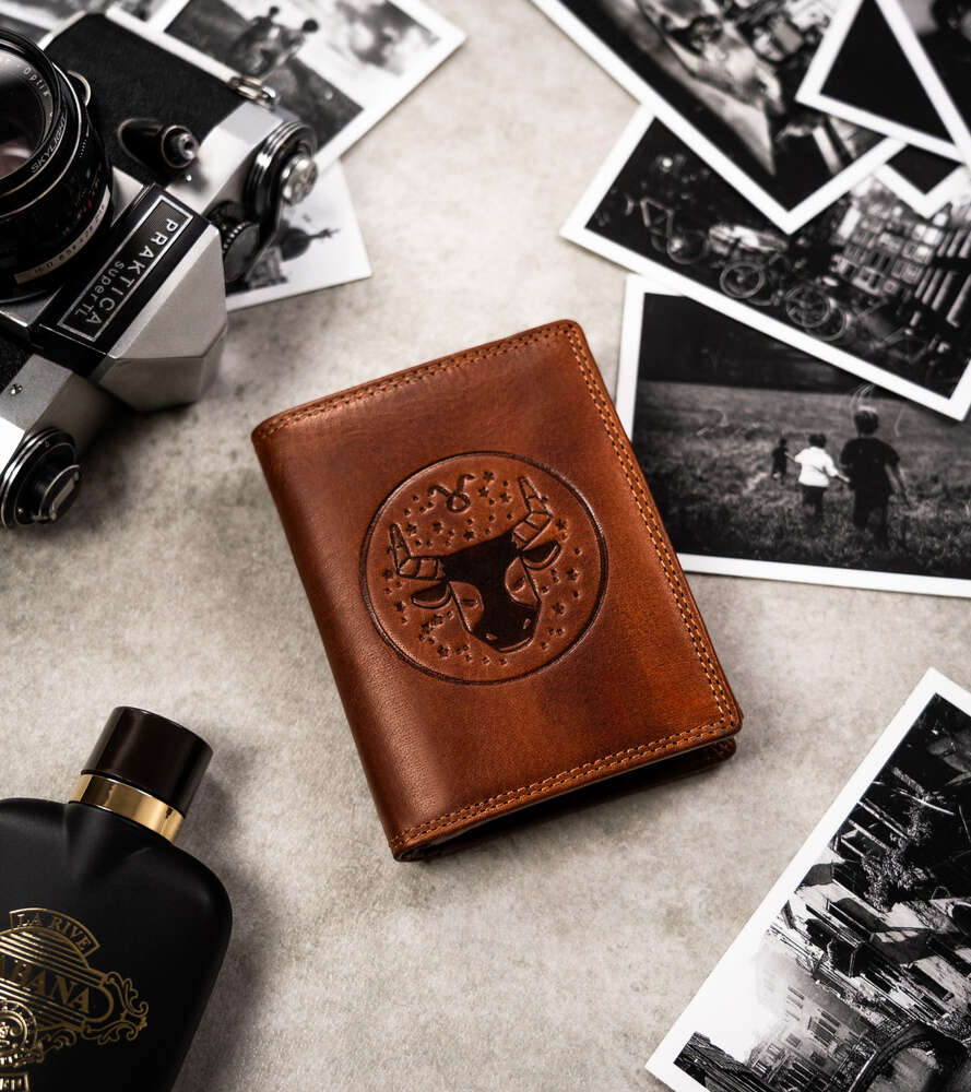 Piniginė vyrams Peterson N4 ruda S539