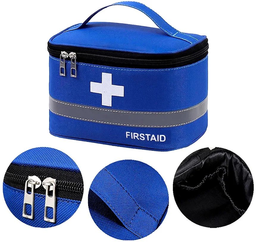 Pirmosios pagalbos vaistinėlių dėžučių rinkinys 3vnt B7