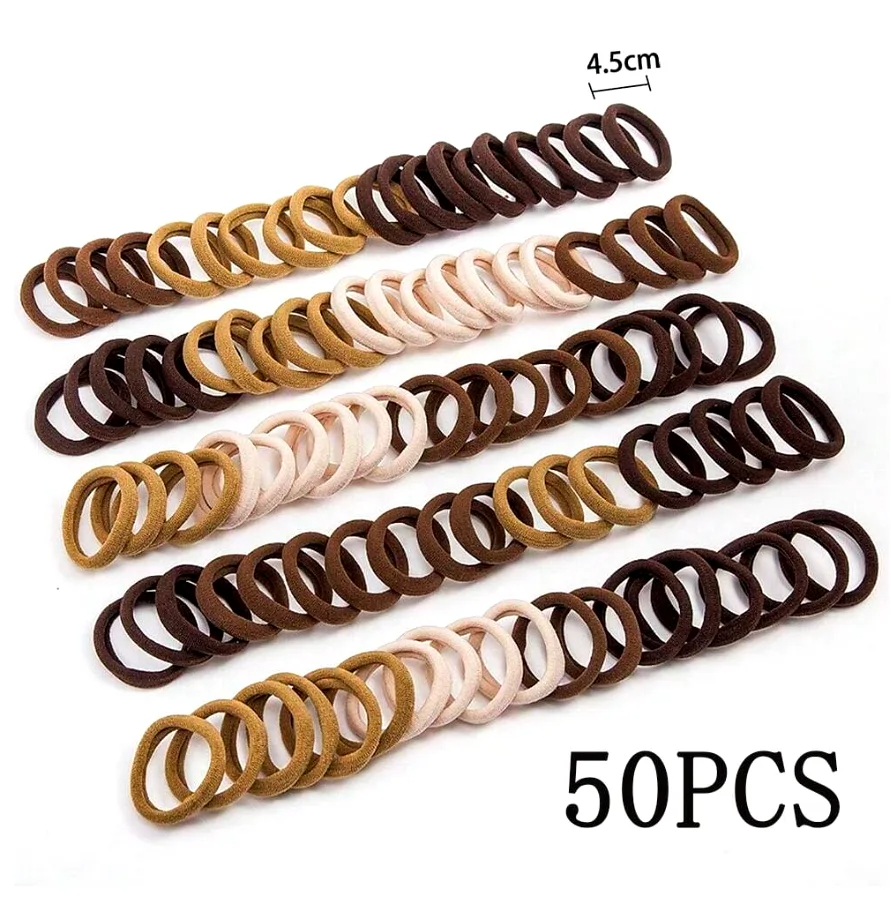 Plaukų gumelių rinkinys 50 vnt T18 P307