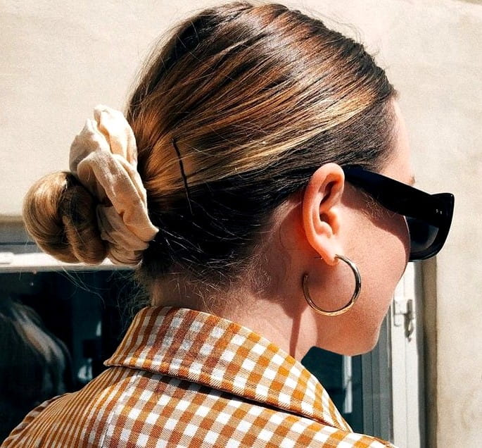 Plaukų gumytė A47 žalia P304