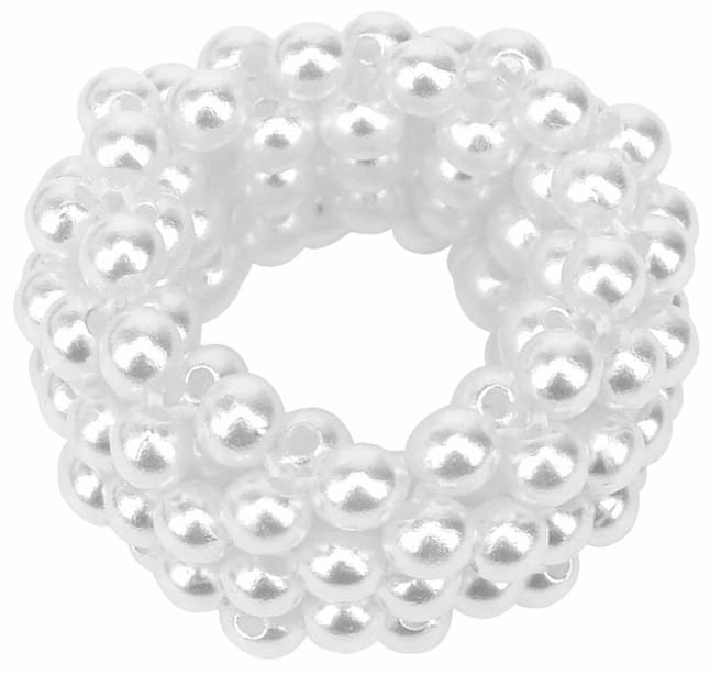 Plaukų gumytė C27 balta P302