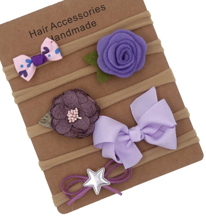 Plaukų juostų rinkinys 5vnt. N100 P247