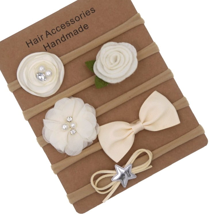 Plaukų juostų rinkinys vaikams, 5 vnt. G100 P244