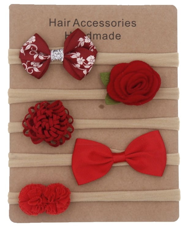 Plaukų juostų rinkinys vaikams, 5 vnt. V100 P243