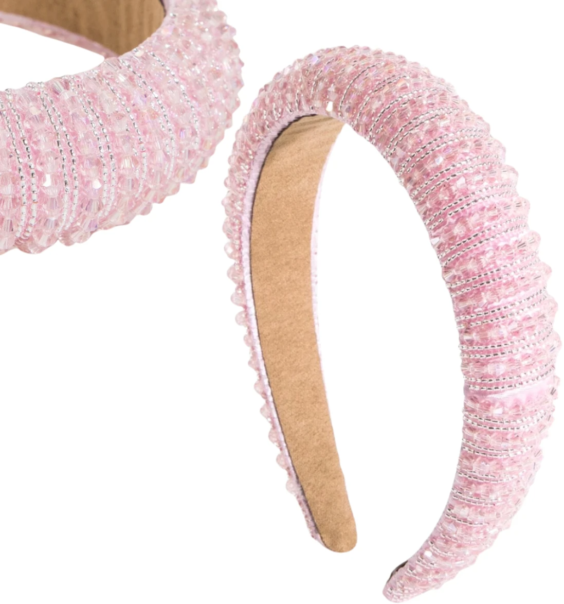 Plaukų lankelis B18, rožinis P238