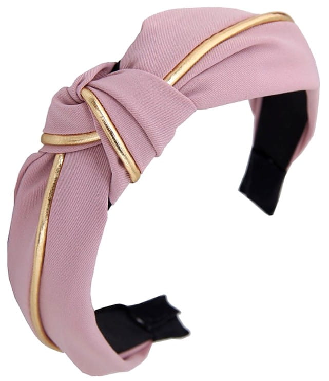 Plaukų lankelis B5 rožinis P234