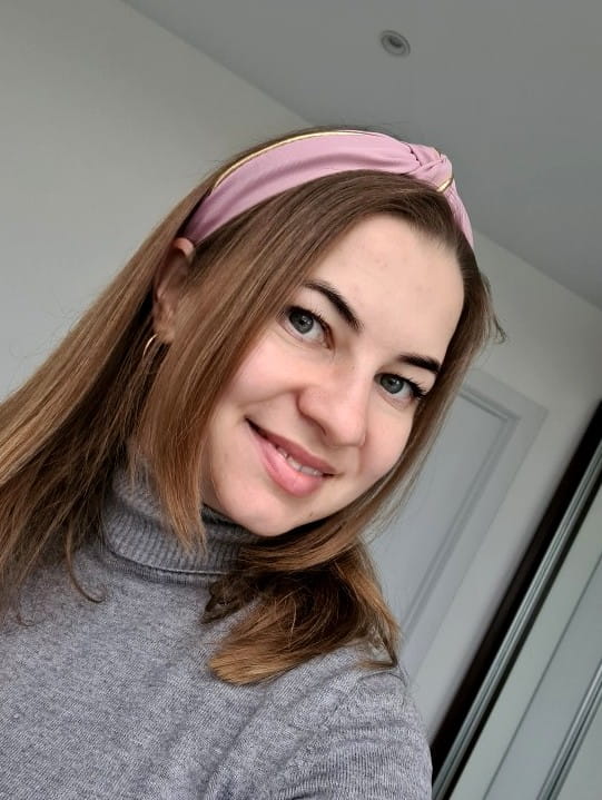 Plaukų lankelis B5 rožinis P234