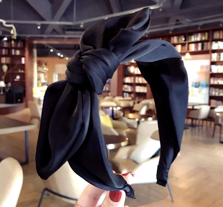 Plaukų lankelis B7 juodas P233