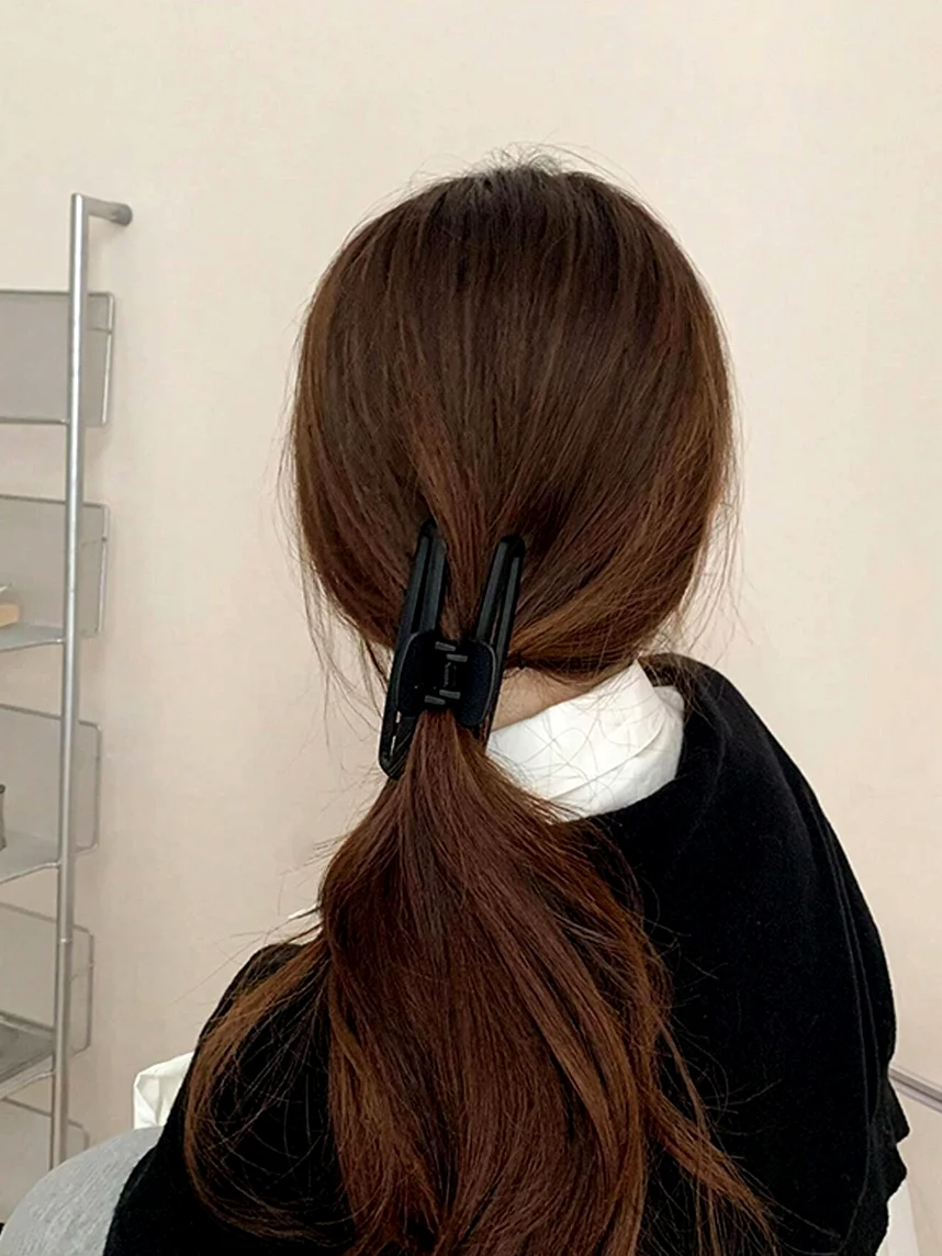 Plaukų segtukai 4vnt. T16, juodi P198