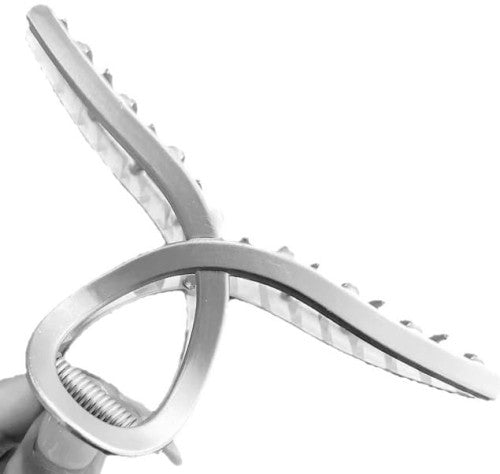 Plaukų segtukas E124 sidabro spalvos P174