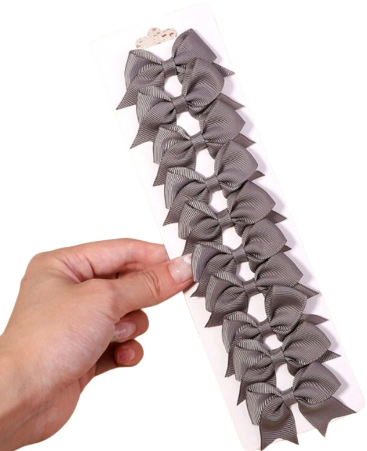 Plaukų segtukų rinkinys 10vnt. N34 pilki P84