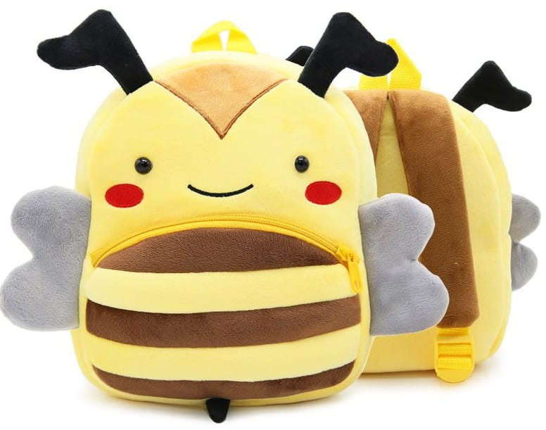 Pliušinė kuprinė - bitė S35