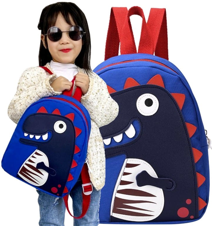 Pliušinė kuprinė - dinozauras B122