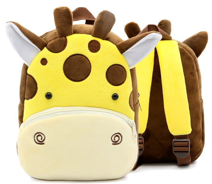 Pliušinė kuprinė - žirafa S35
