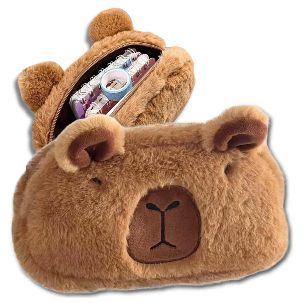 Plušinis penalas vaikams, kapibara