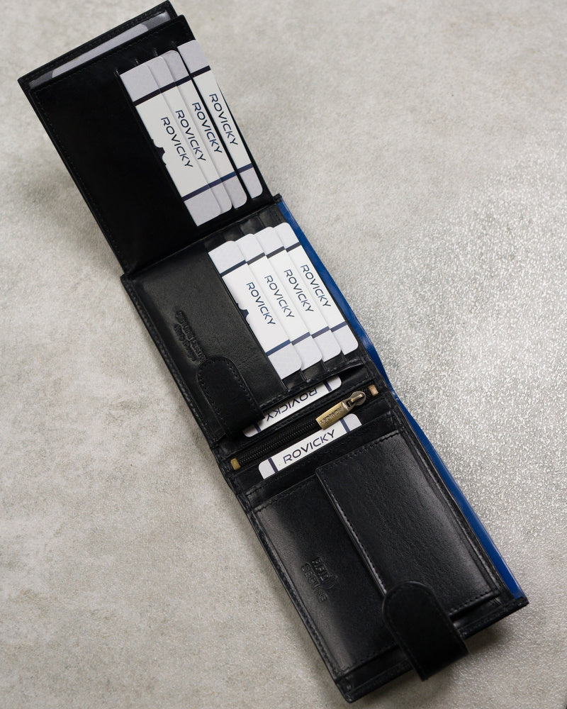 Vyriška odinė piniginė Rovicky RV92 N275