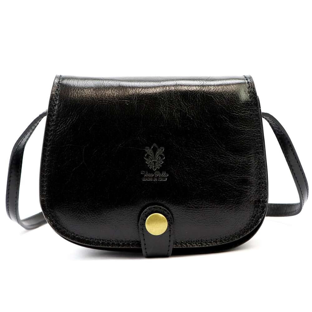 Moteriška odinė rankinė Florence ART. 882, juoda, crossbody