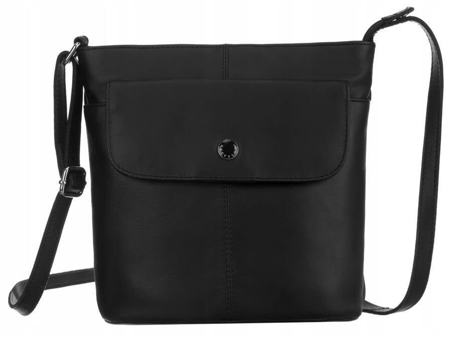 Moteriška „Peterson“ natūralios lygios odos rankinė per petį RP10