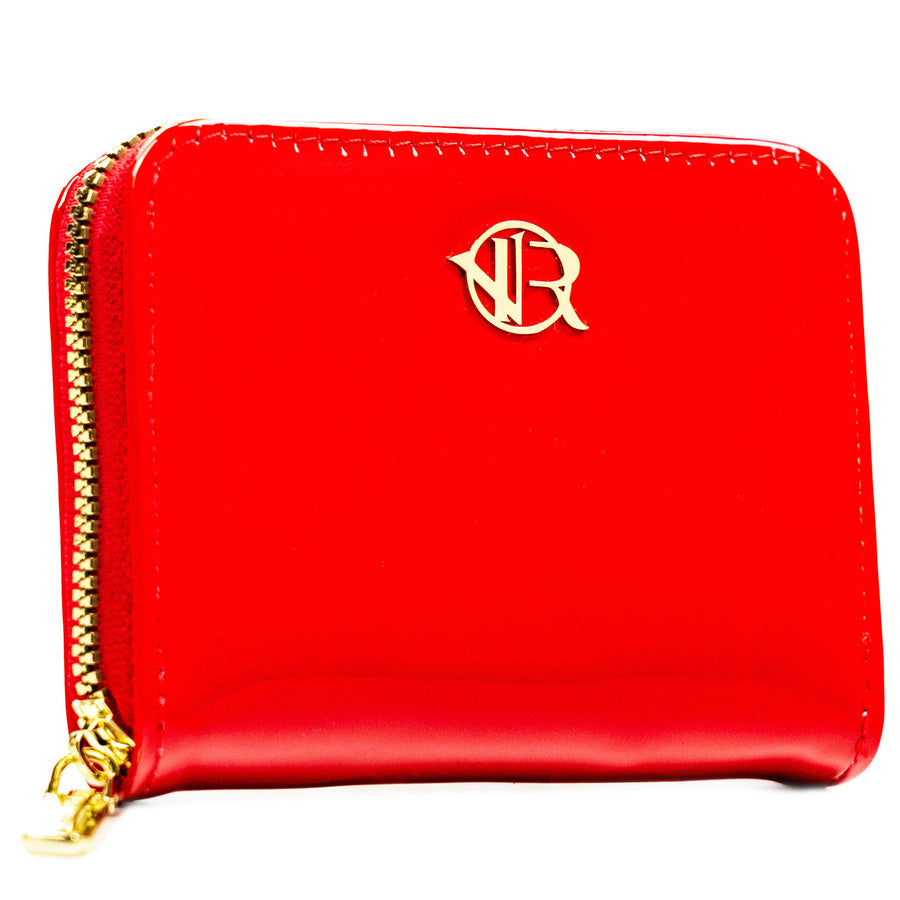 Maža moteriška piniginė „Rovicky“ iš ekologiškos odos, raudona ST103