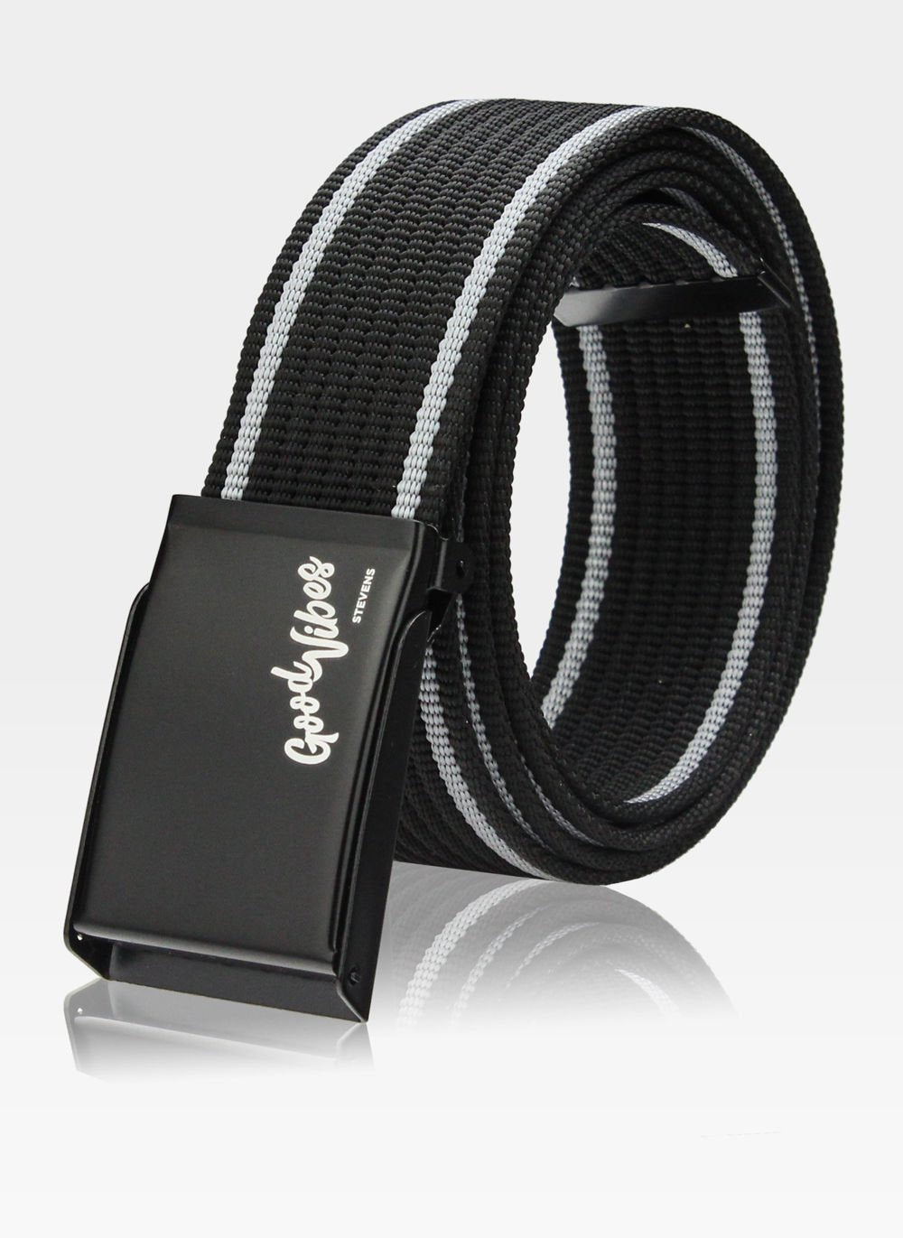 Diržas su sagtimi Stevens, juodas