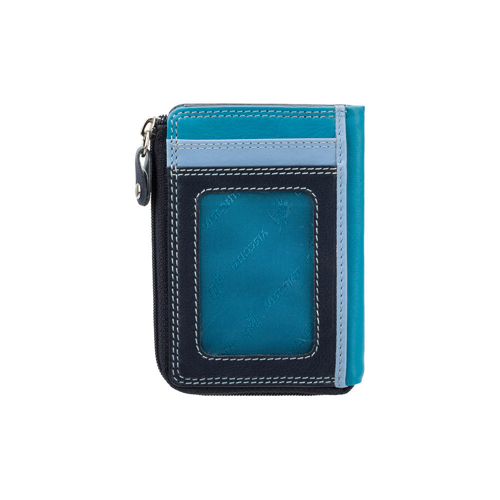 Odinė piniginė Visconti RB110, mėlyna