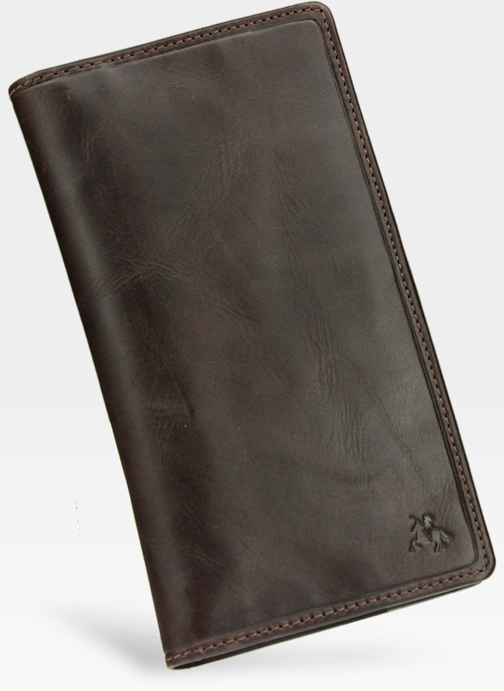 Piniginė-Kortelių dėklas Visconti iš natūralios odos su RFID apsauga, tamsiai rudas