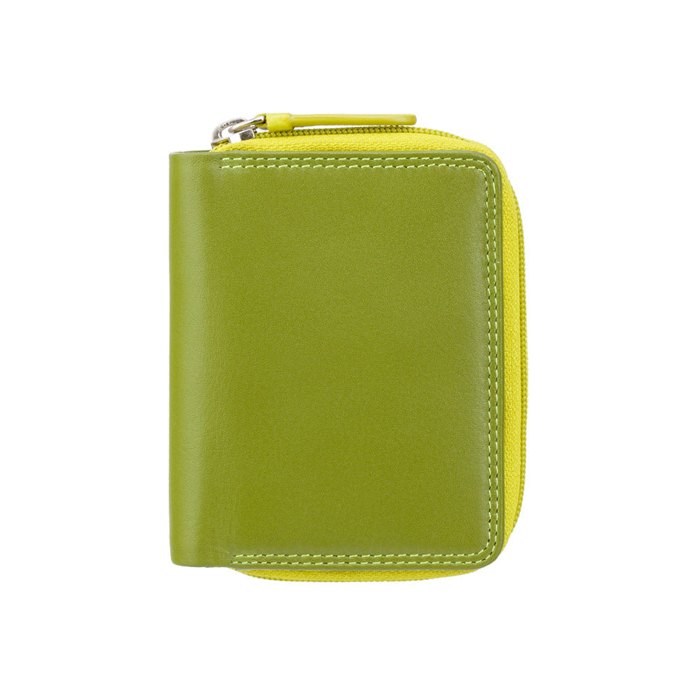 Moteriška odinė piniginė Visconti Rainbow RB53, limoninė