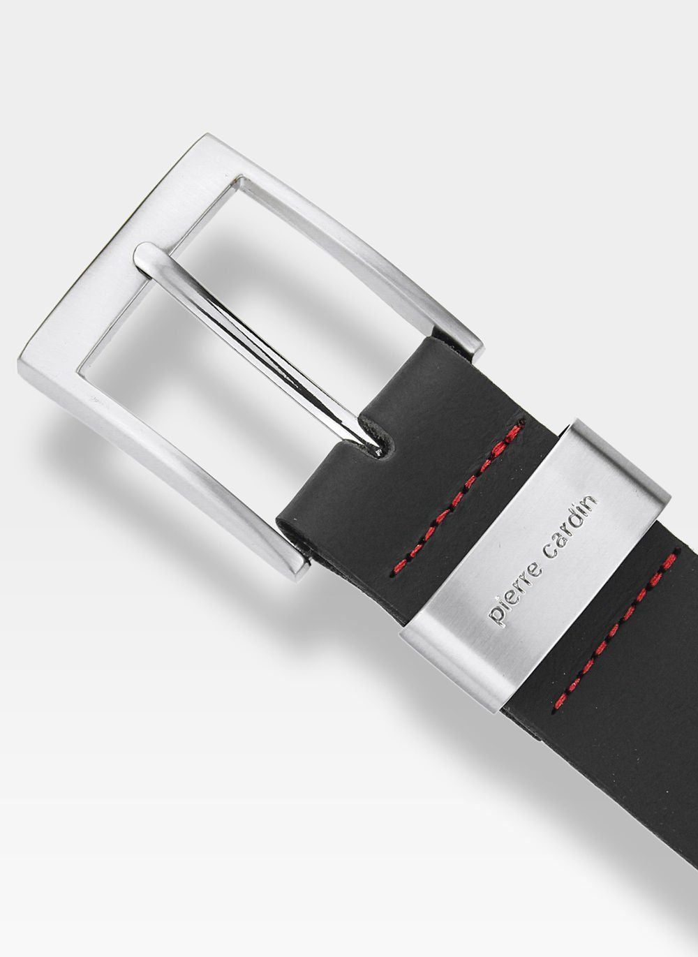 Vyriškas odinis diržas Pierre Cardin 70007, juodas D53