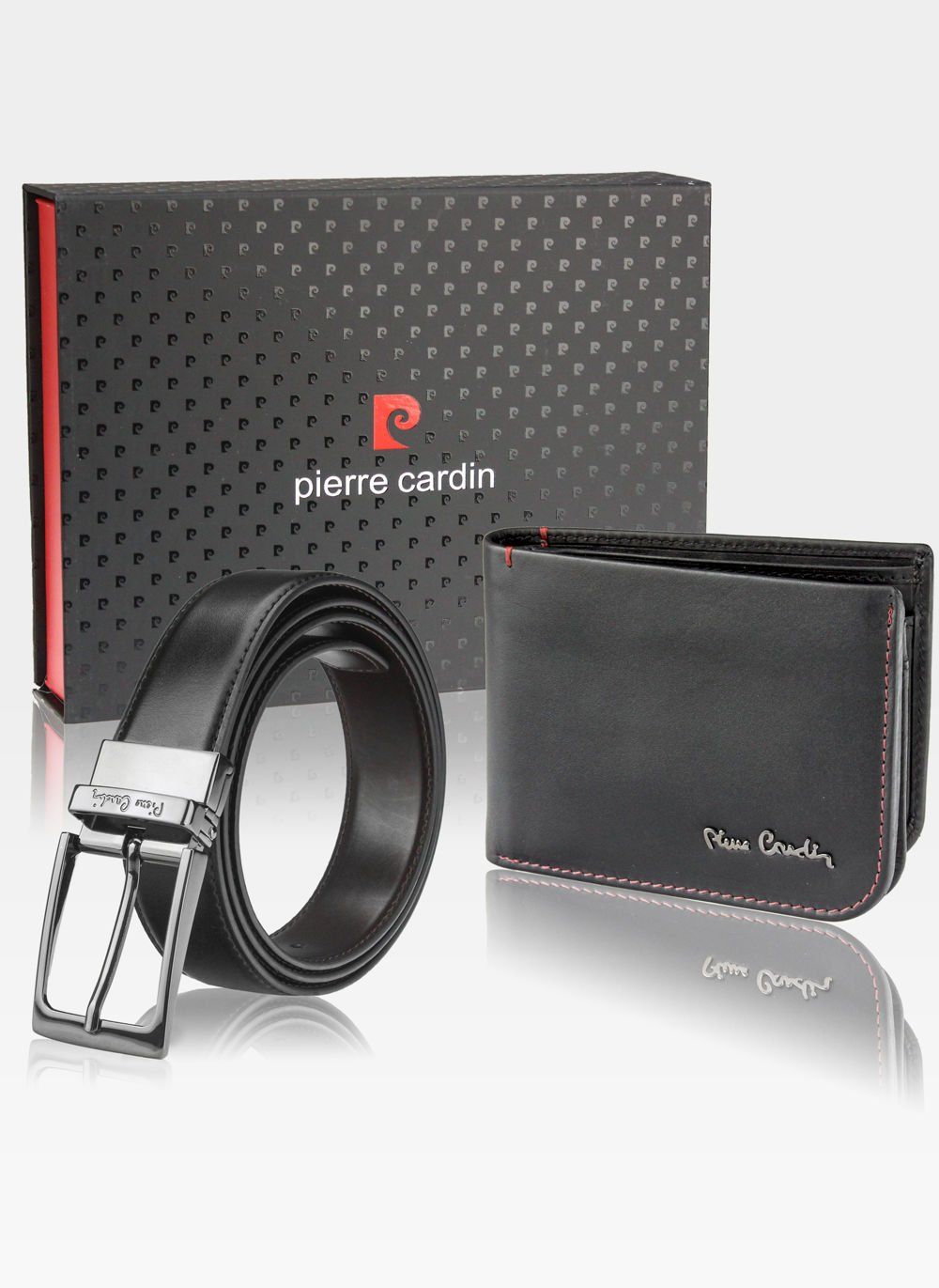 Komplektas vyrui piniginė su diržu Pierre Cardin K35 8806 D137