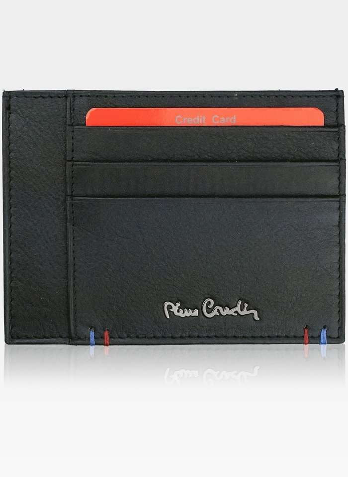 Vyriška odinė piniginė Pierre Cardin Tilak22 P020, juodos spalvos S454