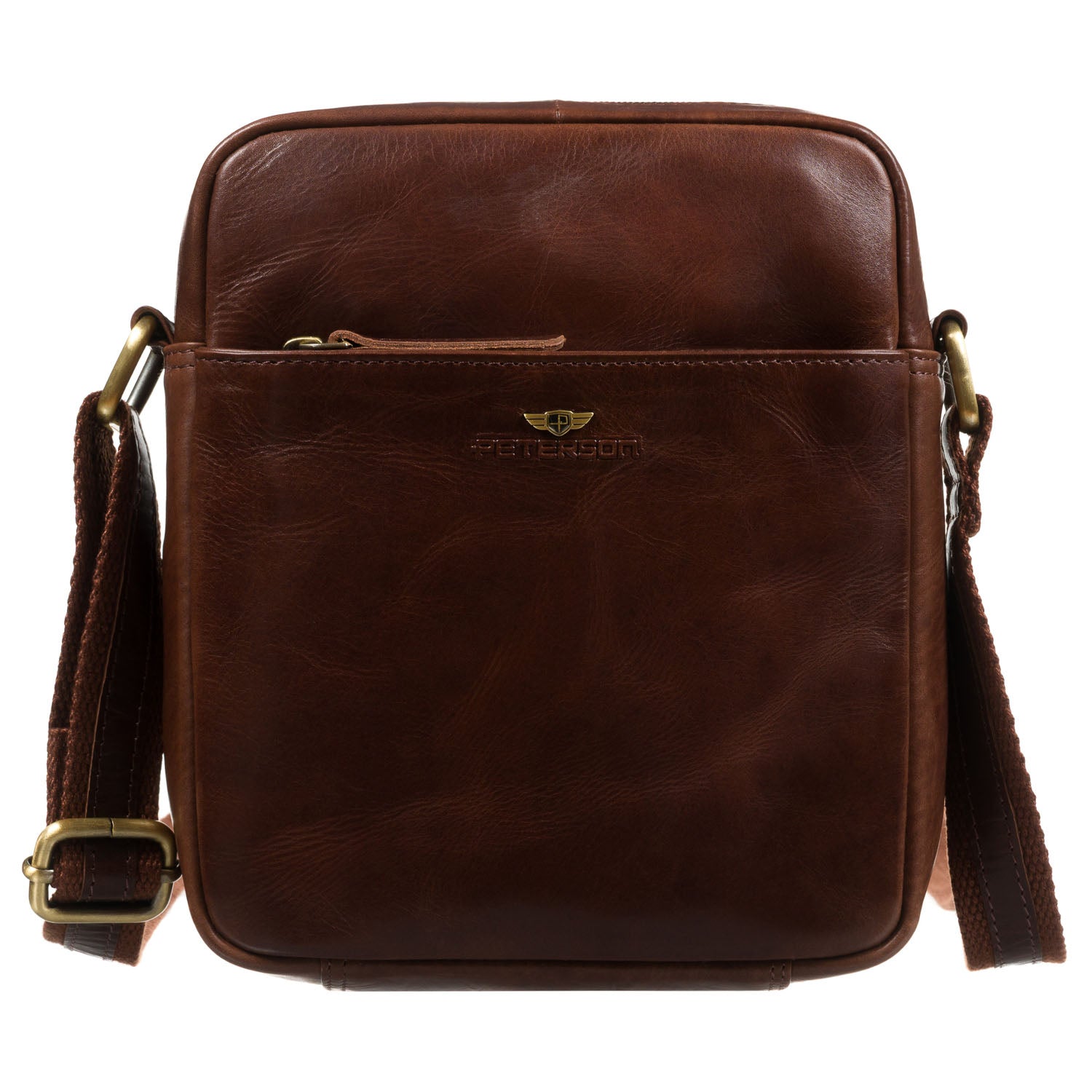 Rankinė vyrams Peterson, ruda R500